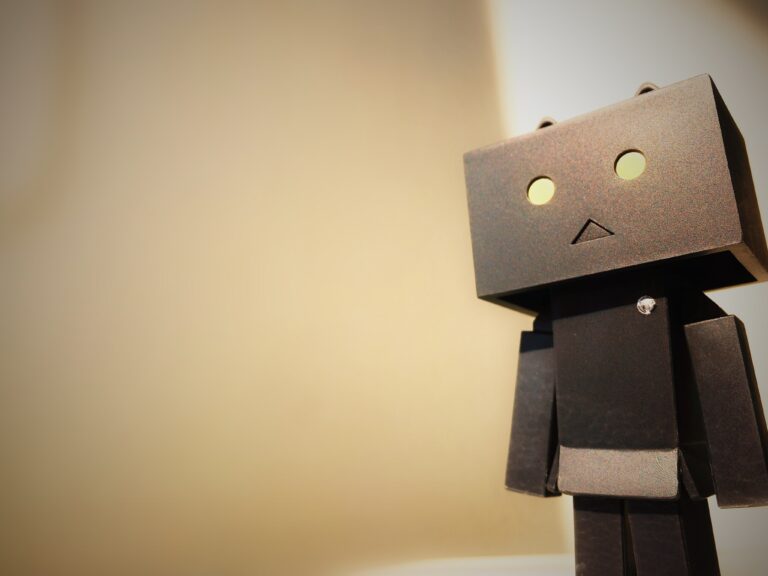 Cardboard character